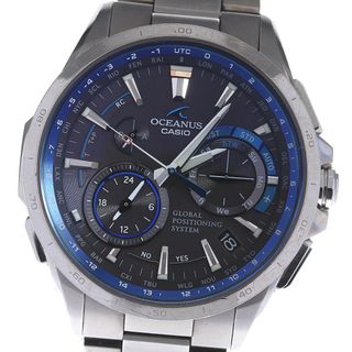 カシオ(CASIO)のカシオ CASIO OCW-G1000-1AJF オシアナス ソーラー電波 メンズ _809451(腕時計(アナログ))