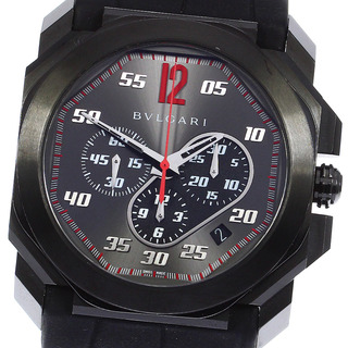 ブルガリ(BVLGARI)のブルガリ BVLGARI BGO41SCH オクト ヴェロチッシモ エルプリメロ ケン オクヤマ 自動巻き メンズ 良品 保証書付き_807373(腕時計(アナログ))