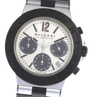 ブルガリ(BVLGARI)のブルガリ BVLGARI AC38TA アルミニウム クロノグラフ 自動巻き メンズ _806157(腕時計(アナログ))