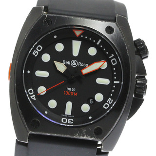 ベルアンドロス(Bell & Ross)のベル＆ロス Bell＆Ross BR02-20 カーボンフィニッシュ デイト 自動巻き メンズ _810294(腕時計(アナログ))
