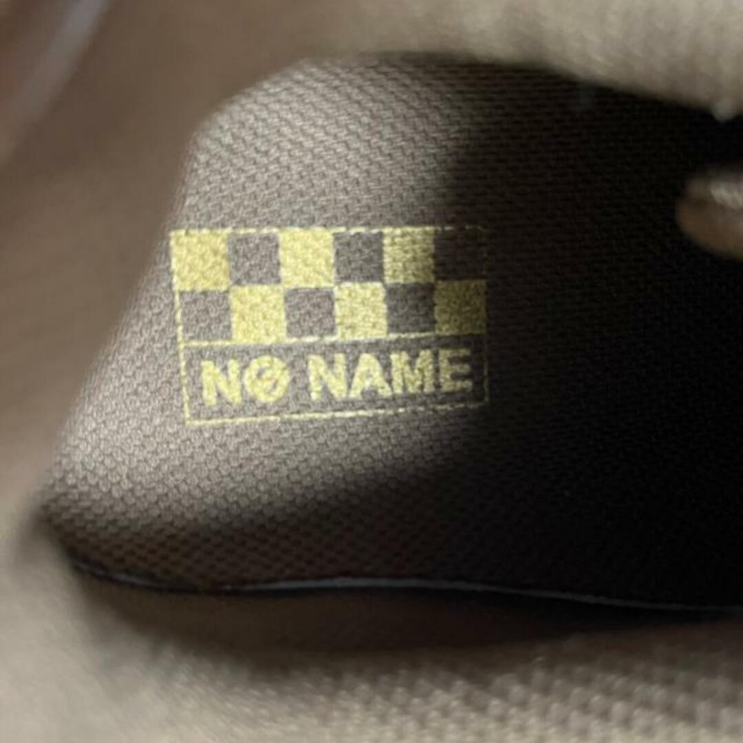No Name(ノーネーム)のNONAME(ノーネーム) スニーカー 35 レディース - グレーベージュ×ブロンズ 化学繊維×スエード×合皮 レディースの靴/シューズ(スニーカー)の商品写真