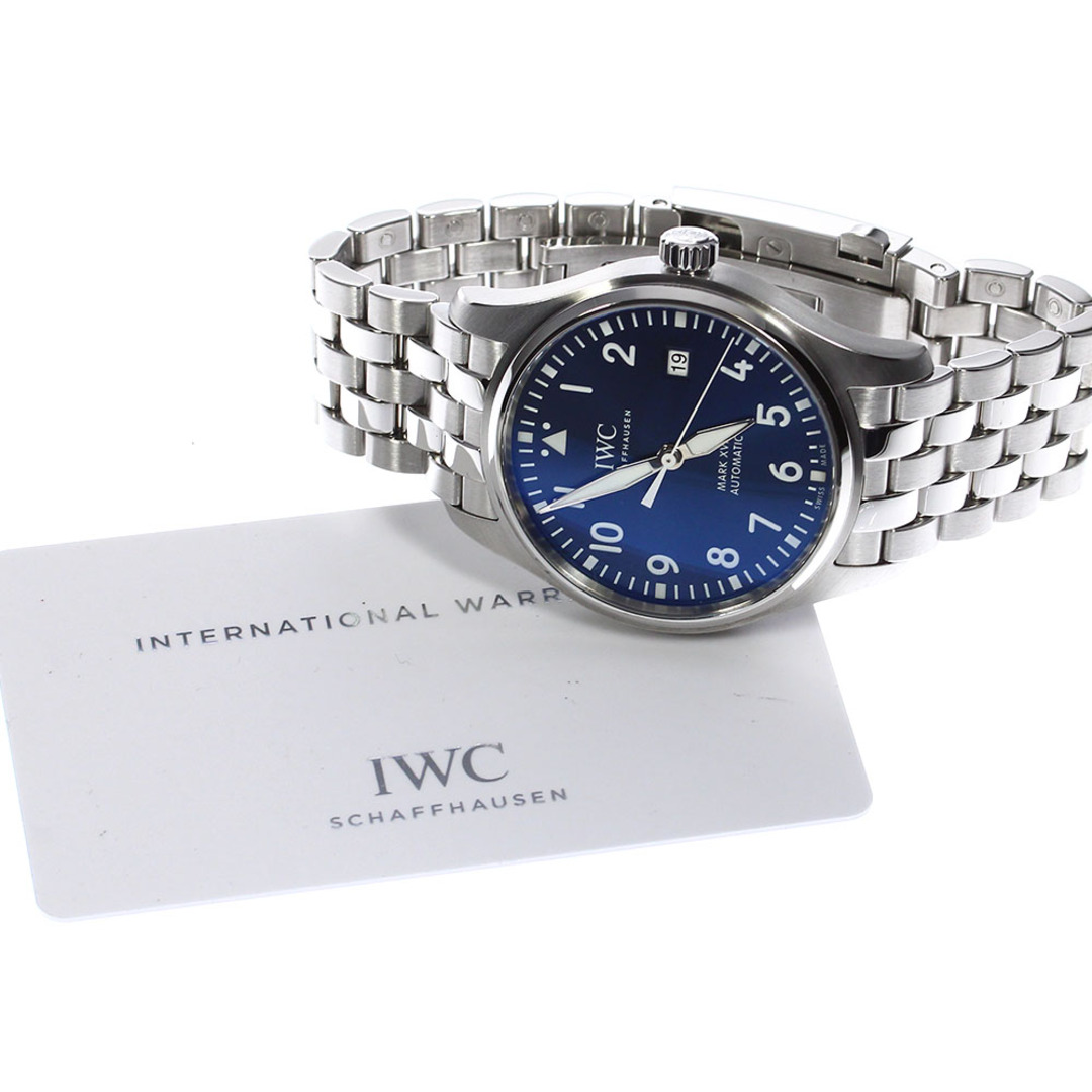 IWC(インターナショナルウォッチカンパニー)のIWC IWC SCHAFFHAUSEN IW327014 マークXVIII プティプランス デイト 自動巻き メンズ 良品 保証書付き_806597 メンズの時計(腕時計(アナログ))の商品写真