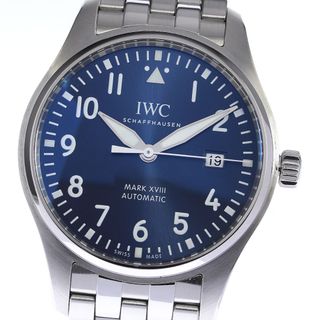 インターナショナルウォッチカンパニー(IWC)のIWC IWC SCHAFFHAUSEN IW327014 マークXVIII プティプランス デイト 自動巻き メンズ 良品 保証書付き_806597(腕時計(アナログ))