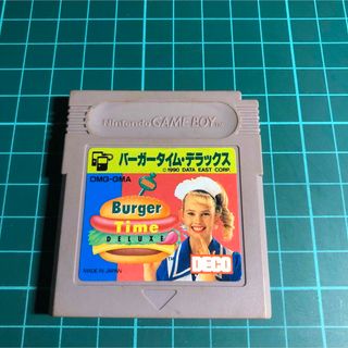 ゲームボーイ(ゲームボーイ)のバーガータイムデラックス GB(携帯用ゲームソフト)