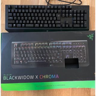 レイザー(Razer)の【Razer】BLACKWIDOW X CHROMAゲーミングキーボード(PC周辺機器)