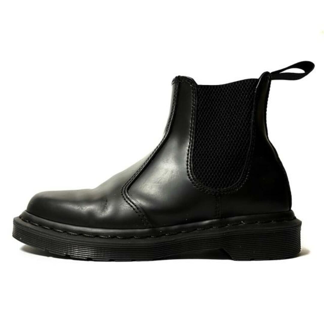 Dr.Martens(ドクターマーチン)のDr.Martens(ドクターマーチン) ショートブーツ EU 37 レディース - 黒 サイドゴア レザー レディースの靴/シューズ(ブーツ)の商品写真