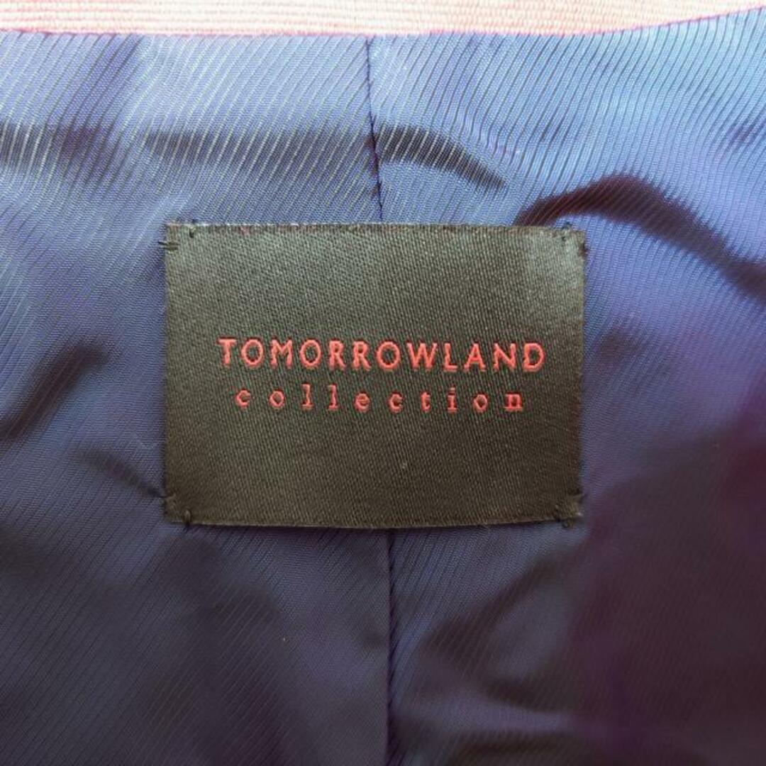 TOMORROWLAND(トゥモローランド)のTOMORROWLAND(トゥモローランド) ブルゾン サイズ36 S レディース美品  - レッド 長袖/ジップアップ/春/秋 レディースのジャケット/アウター(ブルゾン)の商品写真