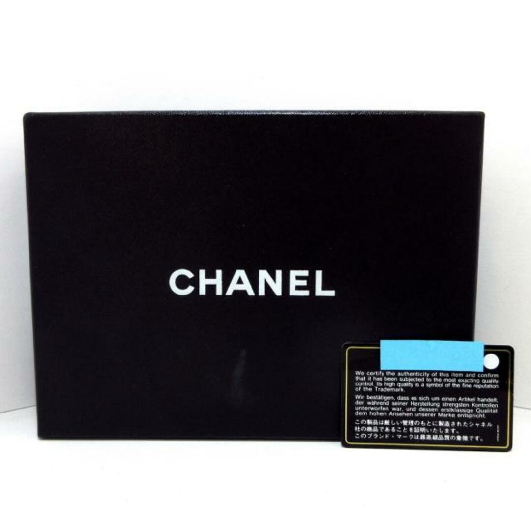 CHANEL(シャネル)のCHANEL(シャネル) 財布 カンボンライン A46646 黒 チェーンウォレット/シルバー金具 レザー×エナメル（レザー） レディースのファッション小物(財布)の商品写真