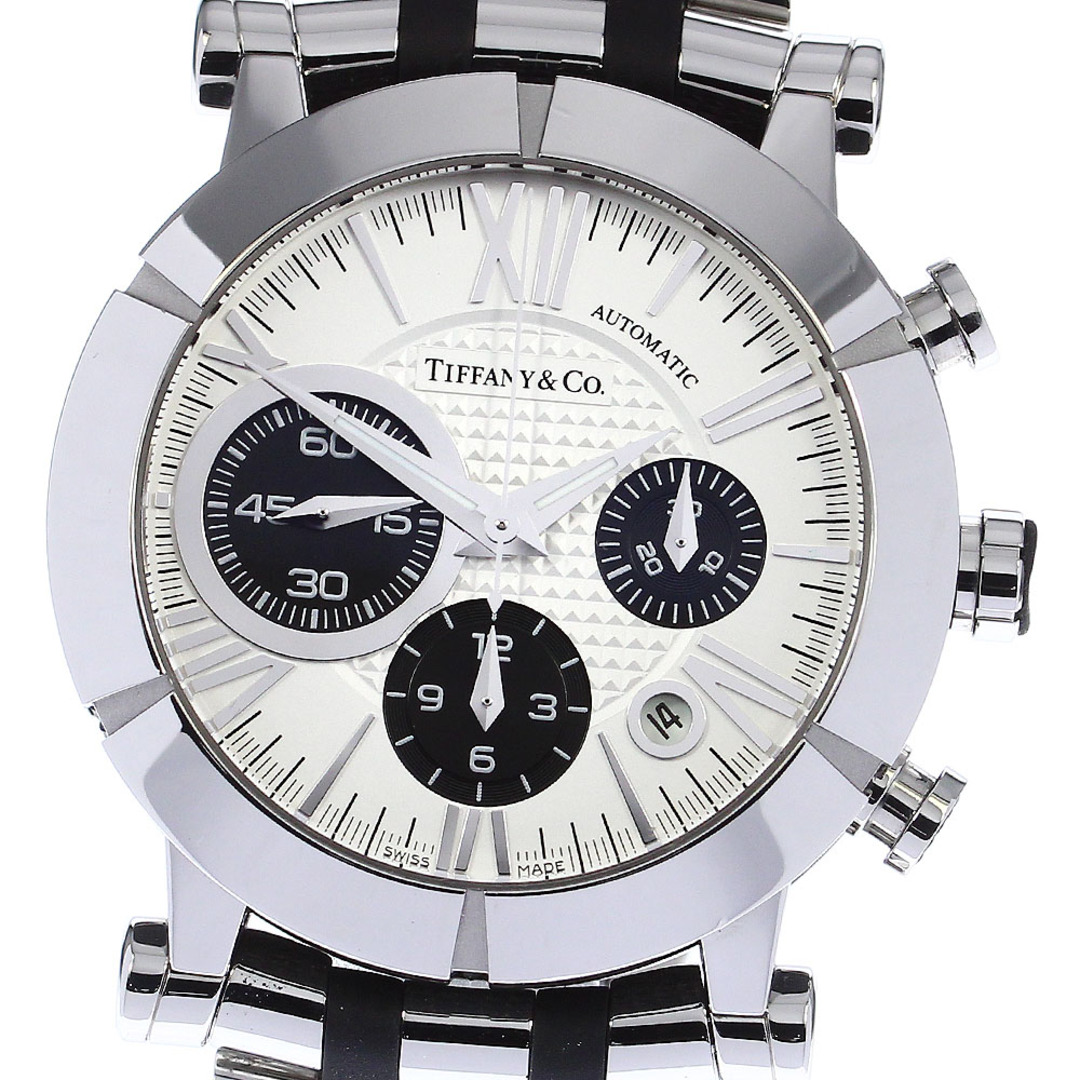 Tiffany & Co.(ティファニー)のティファニー TIFFANY&Co. Z1000.82.12A21.A00A アトラスジェント クロノグラフ デイト 自動巻き メンズ 良品 保証書付き_806492 メンズの時計(腕時計(アナログ))の商品写真