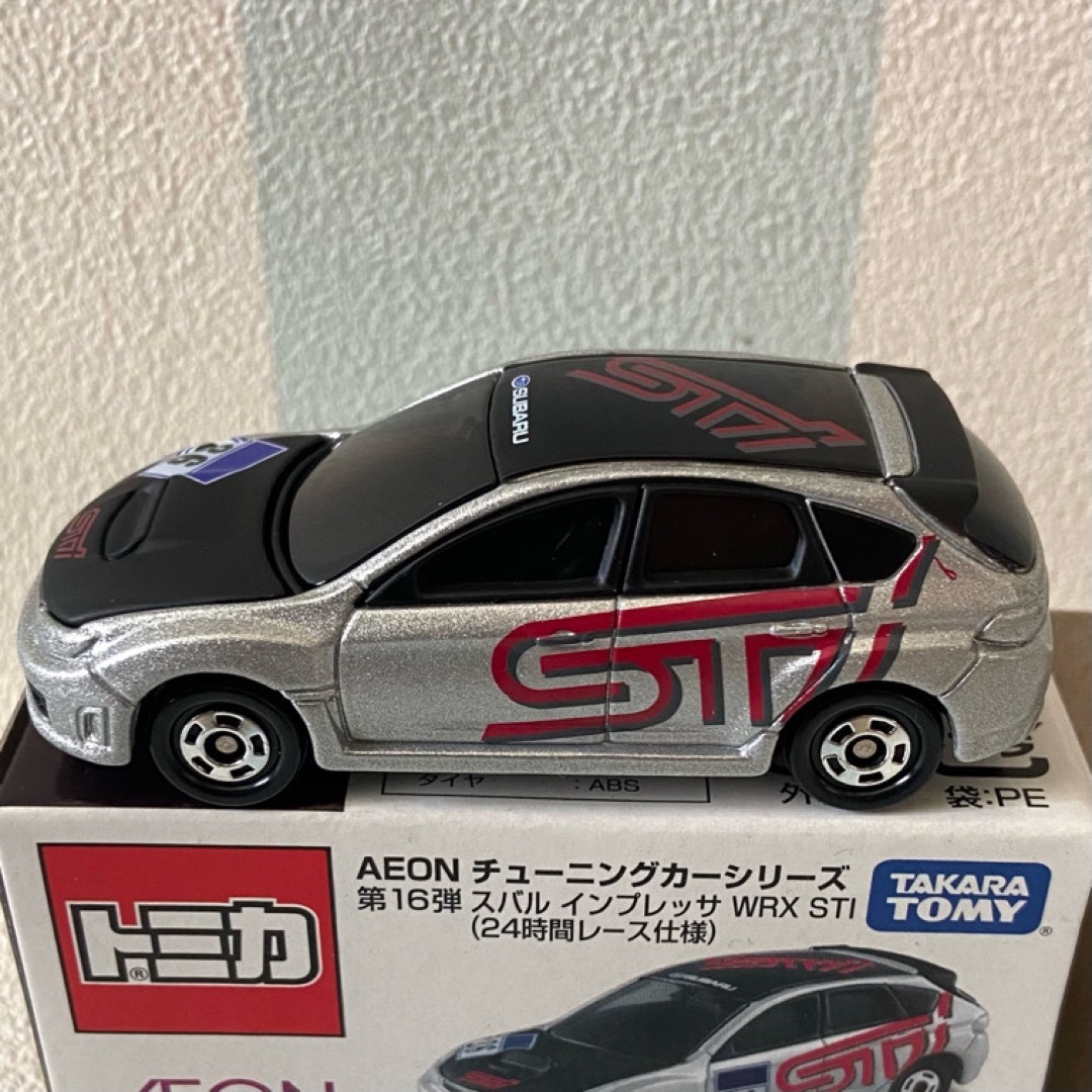 Takara Tomy(タカラトミー)のトミカ スバルインプレッサWRX STI３台セット エンタメ/ホビーのおもちゃ/ぬいぐるみ(ミニカー)の商品写真