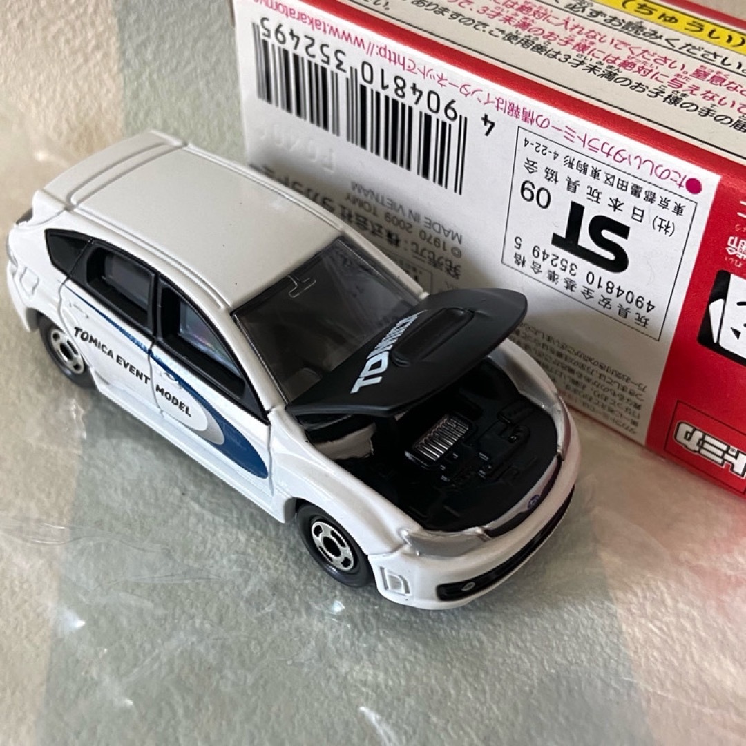 Takara Tomy(タカラトミー)のトミカ スバルインプレッサWRX STI３台セット エンタメ/ホビーのおもちゃ/ぬいぐるみ(ミニカー)の商品写真