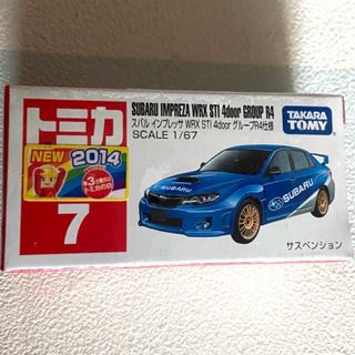 Takara Tomy - トミカ 7 スバルインプレッサWRX STI 4doorグループR4 未開封廃盤