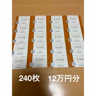 JR九州　株主優待　グループ株主優待券　120000円分(その他)