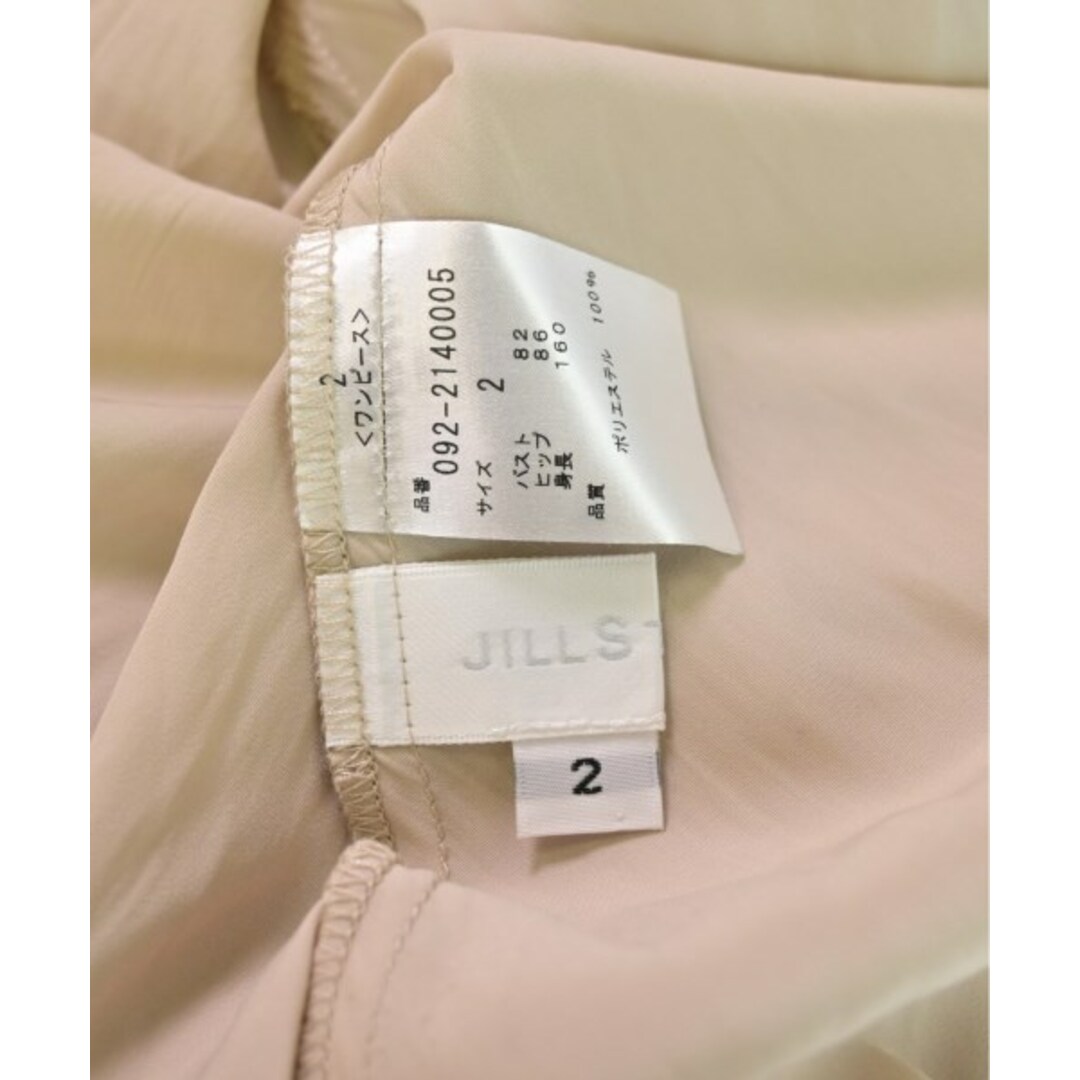 JILLSTUART(ジルスチュアート)のJILLSTUART ジルスチュアート ワンピース 2(M位) ベージュ 【古着】【中古】 レディースのワンピース(ひざ丈ワンピース)の商品写真