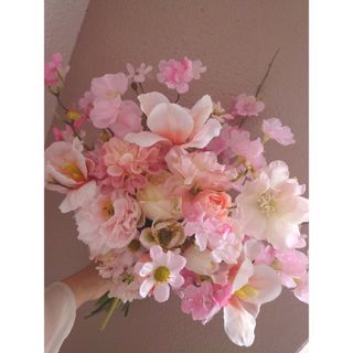 Sakura Tulip Bouquet  2　アーティシャルフラワーブーケ(ブーケ)