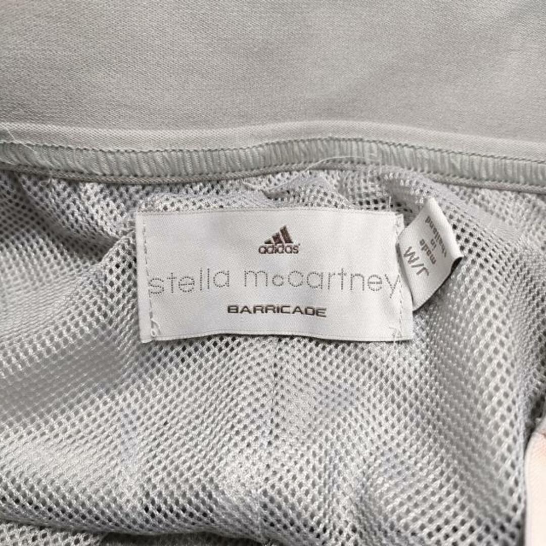 adidas by Stella McCartney(アディダスバイステラマッカートニー)のADIDAS BY STELLA McCARTNEY(アディダスバイステラマッカートニー) パンツ サイズJ/M レディース - ライトグレー×ピンクベージュ フルレングス/メッシュ/ウエストゴム/BARRICADE レディースのパンツ(その他)の商品写真