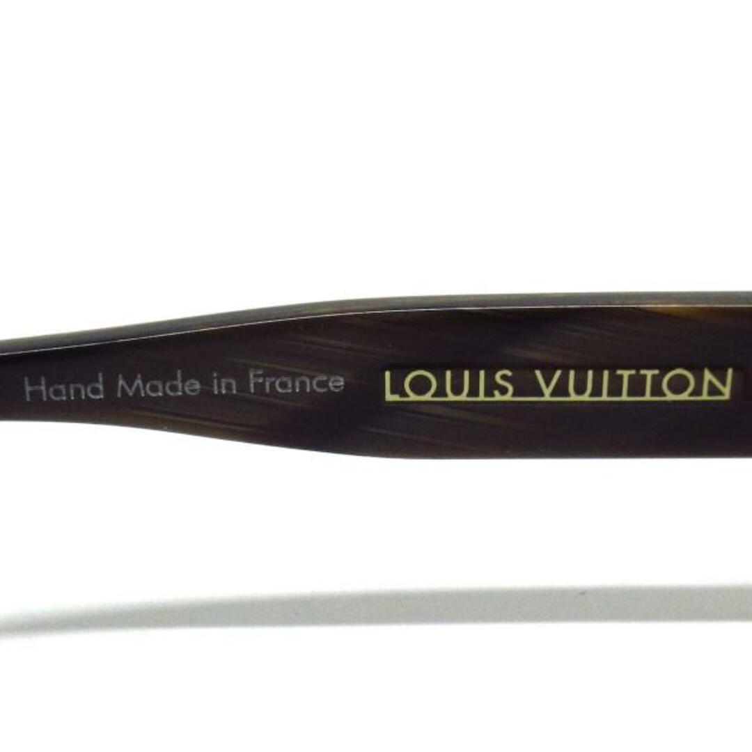 LOUIS VUITTON(ルイヴィトン)のLOUIS VUITTON(ルイヴィトン) サングラス美品  スプソンGM Z0146E レナード ■レンズ：100％UVカット■フレーム：手作業で研磨したアセテート レディースのファッション小物(サングラス/メガネ)の商品写真