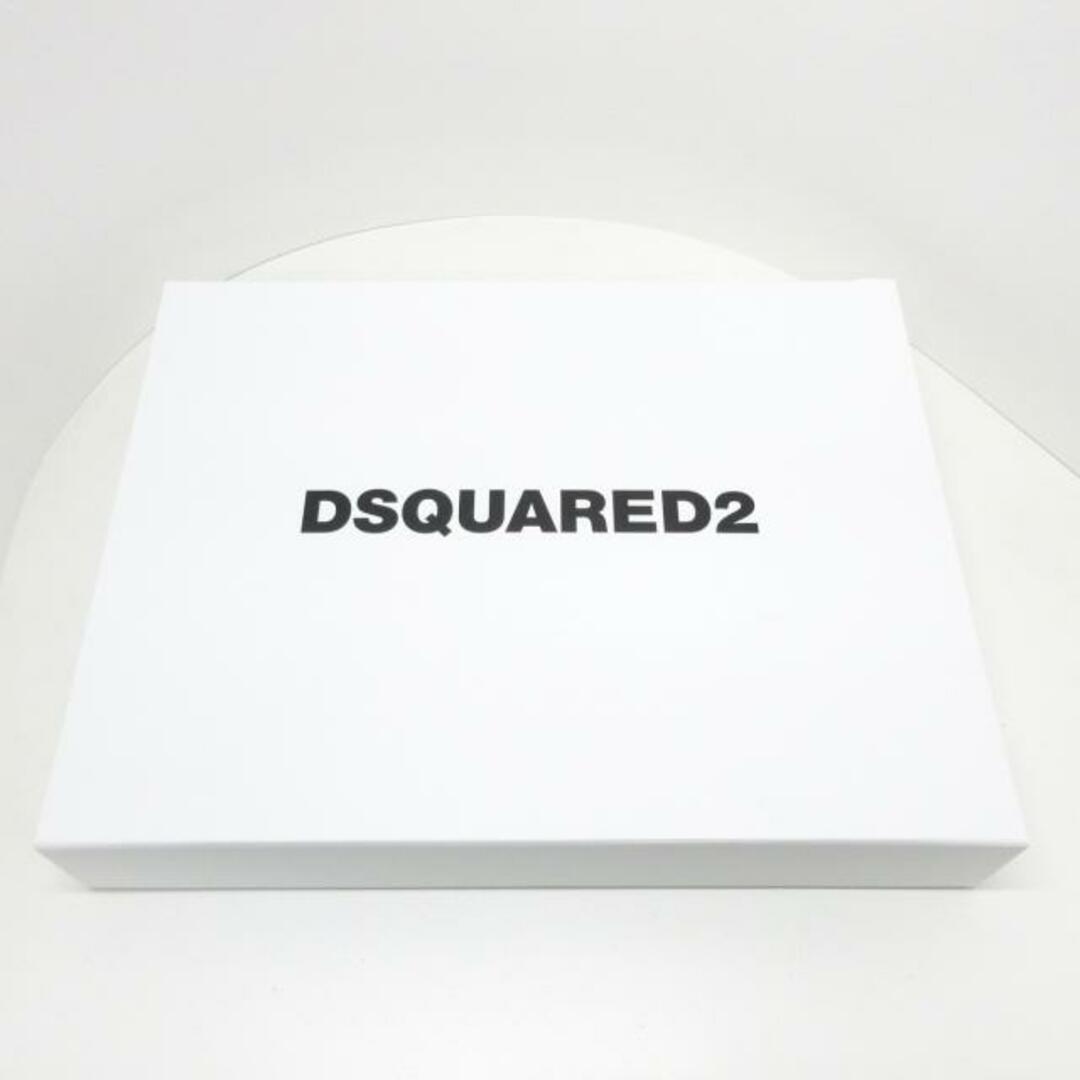 DSQUARED2(ディースクエアード)のDSQUARED2(ディースクエアード) ブルゾン サイズ44 S メンズ美品  - 黒 長袖/一部フェイクレザー/春・秋物 綿、フェイクレザー メンズのジャケット/アウター(ブルゾン)の商品写真