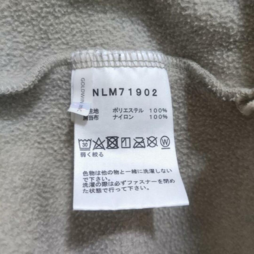 THE NORTH FACE(ザノースフェイス)のTHE NORTH FACE(ノースフェイス) ワンピース サイズXL レディース美品  - グレーベージュ×黒 クルーネック/長袖/ロング レディースのワンピース(その他)の商品写真