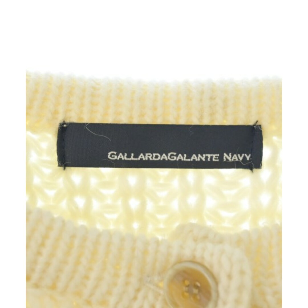 GALLARDAGALANTE NAVY(ガリャルダガランテネイビー)のGALLARDAGALANTE NAVY ニット・セーター F アイボリー 【古着】【中古】 レディースのトップス(ニット/セーター)の商品写真