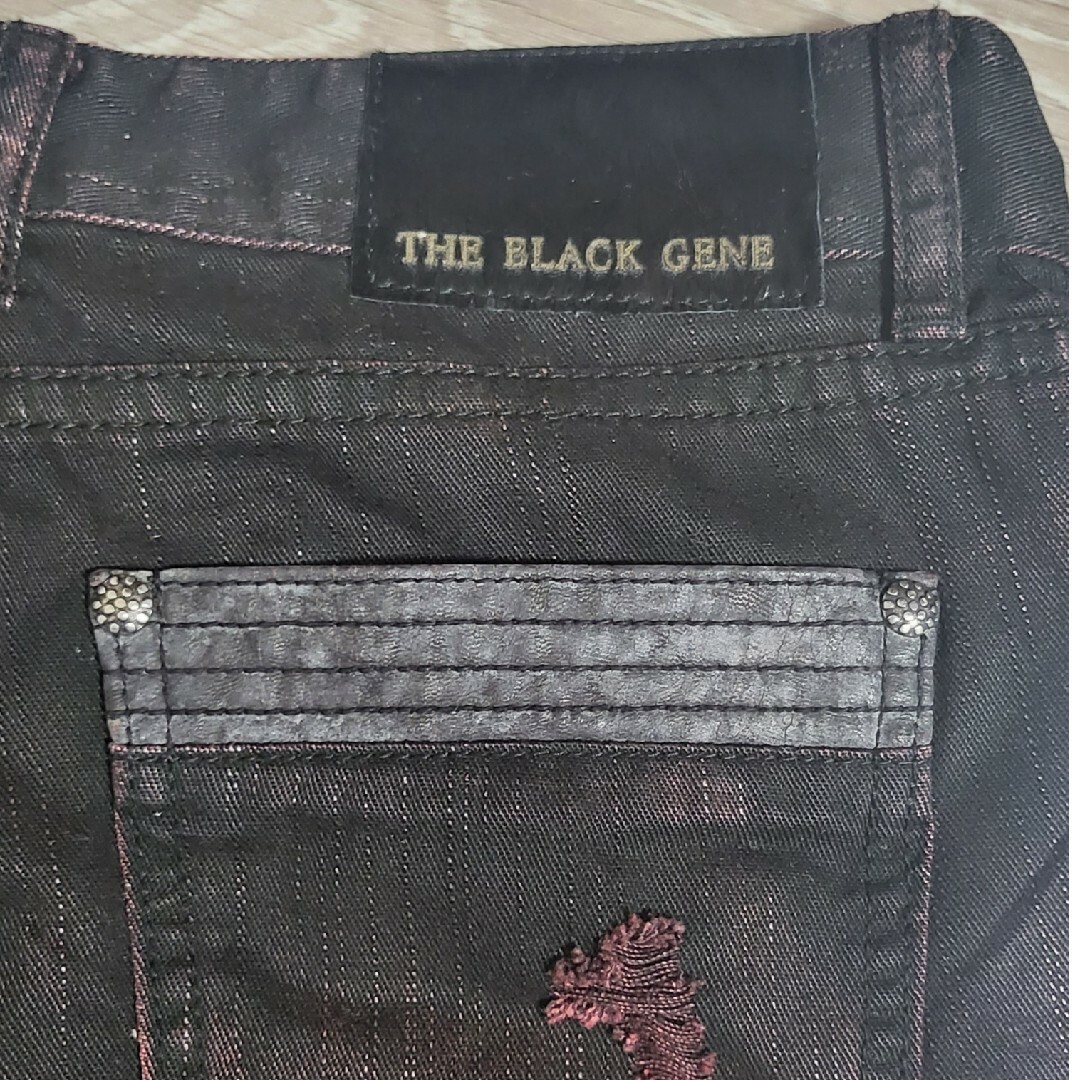 【THE BLACK GENE】デニム ジーンズ  Lサイズ メンズのパンツ(デニム/ジーンズ)の商品写真