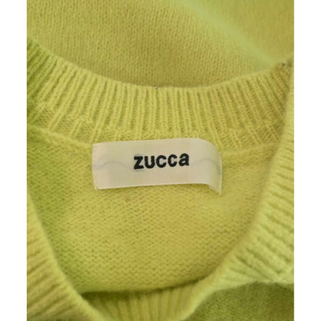 ZUCCa(ズッカ)のZUCCa ズッカ ニット・セーター M 黄 【古着】【中古】 レディースのトップス(ニット/セーター)の商品写真