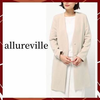 アルアバイル-allureville-ダブルクロスVカラーコート