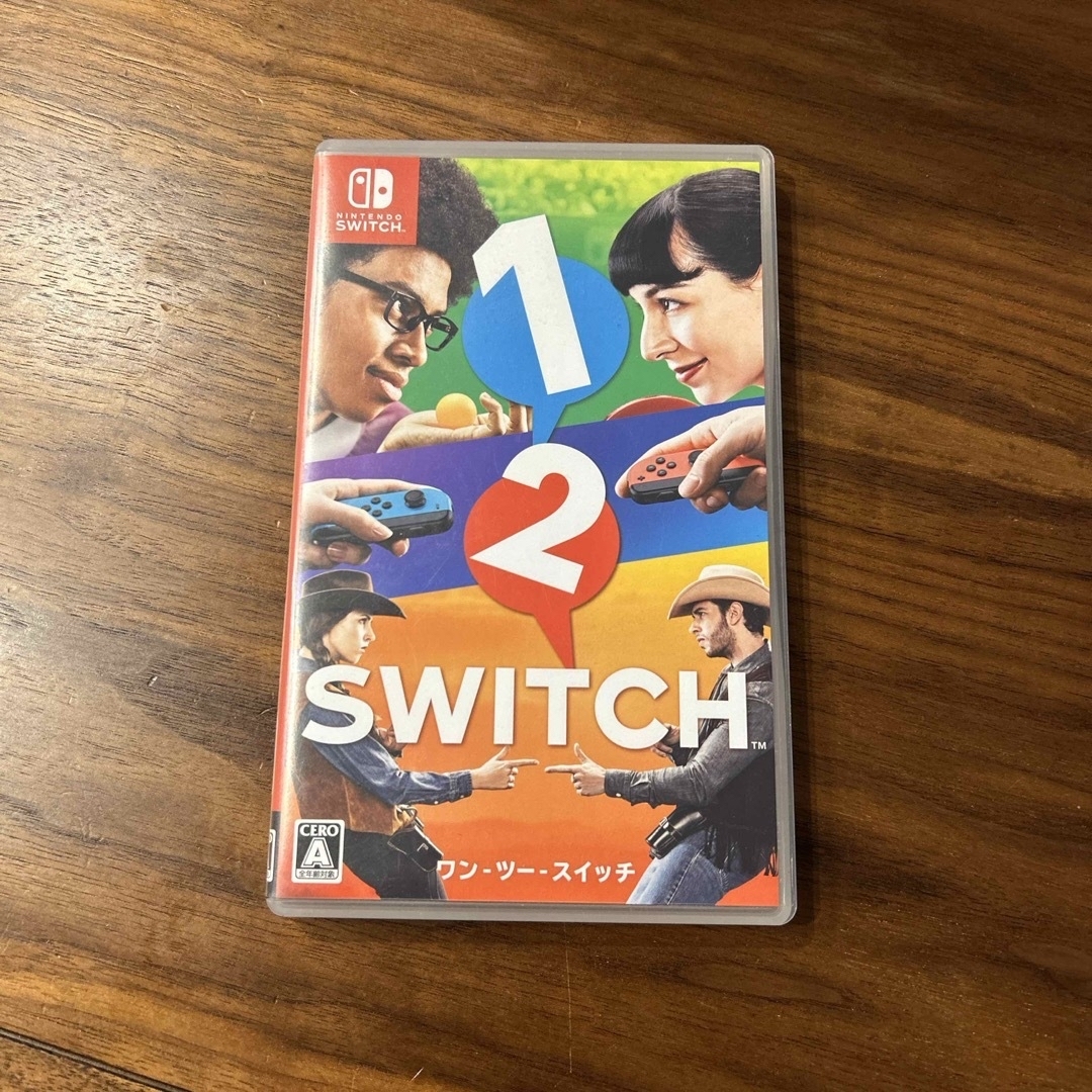 1-2-Switch（ワンツースイッチ） エンタメ/ホビーのゲームソフト/ゲーム機本体(家庭用ゲームソフト)の商品写真