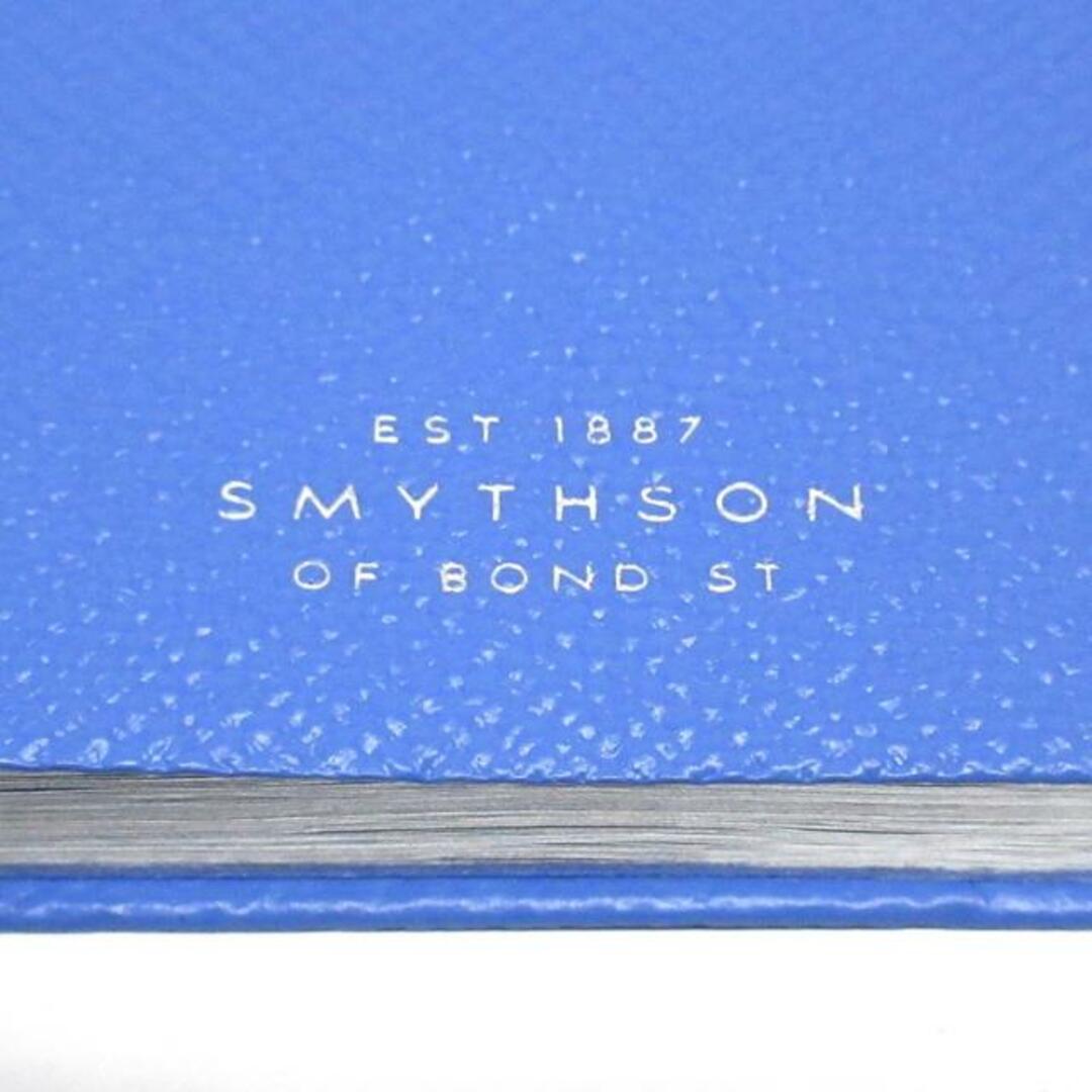 Smythson(スマイソン)のSMYTHSON(スマイソン) 小物美品  ブルー ノート/INSPIRATIONS AND IDEAS レザー×ペーパー レディースのファッション小物(その他)の商品写真