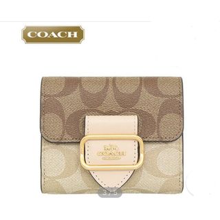 COACH - COACH 二つ折財布Two coloursシグネチャー新品未使用品