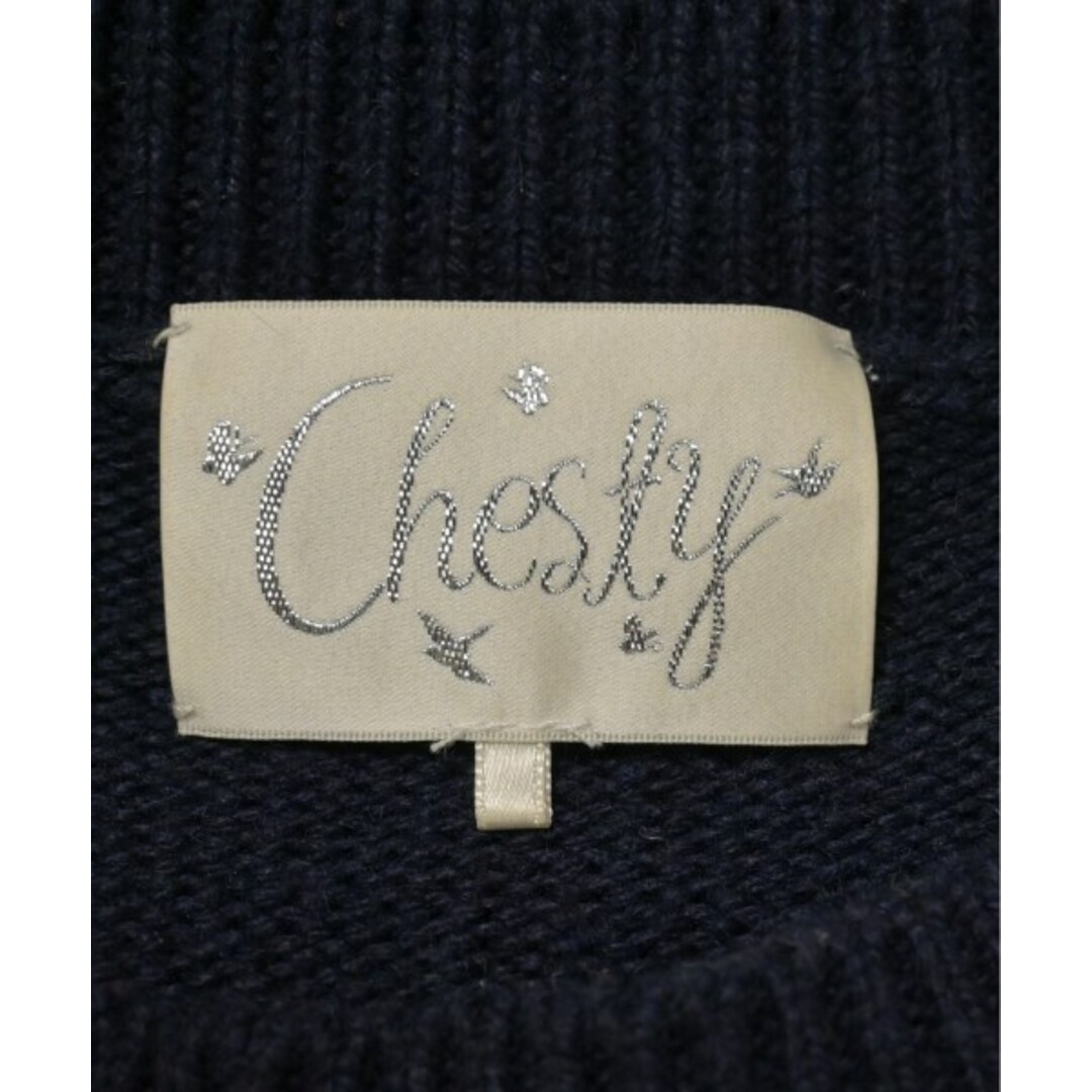 Chesty(チェスティ)のChesty チェスティ ニット・セーター F 紺x赤x白等 【古着】【中古】 レディースのトップス(ニット/セーター)の商品写真