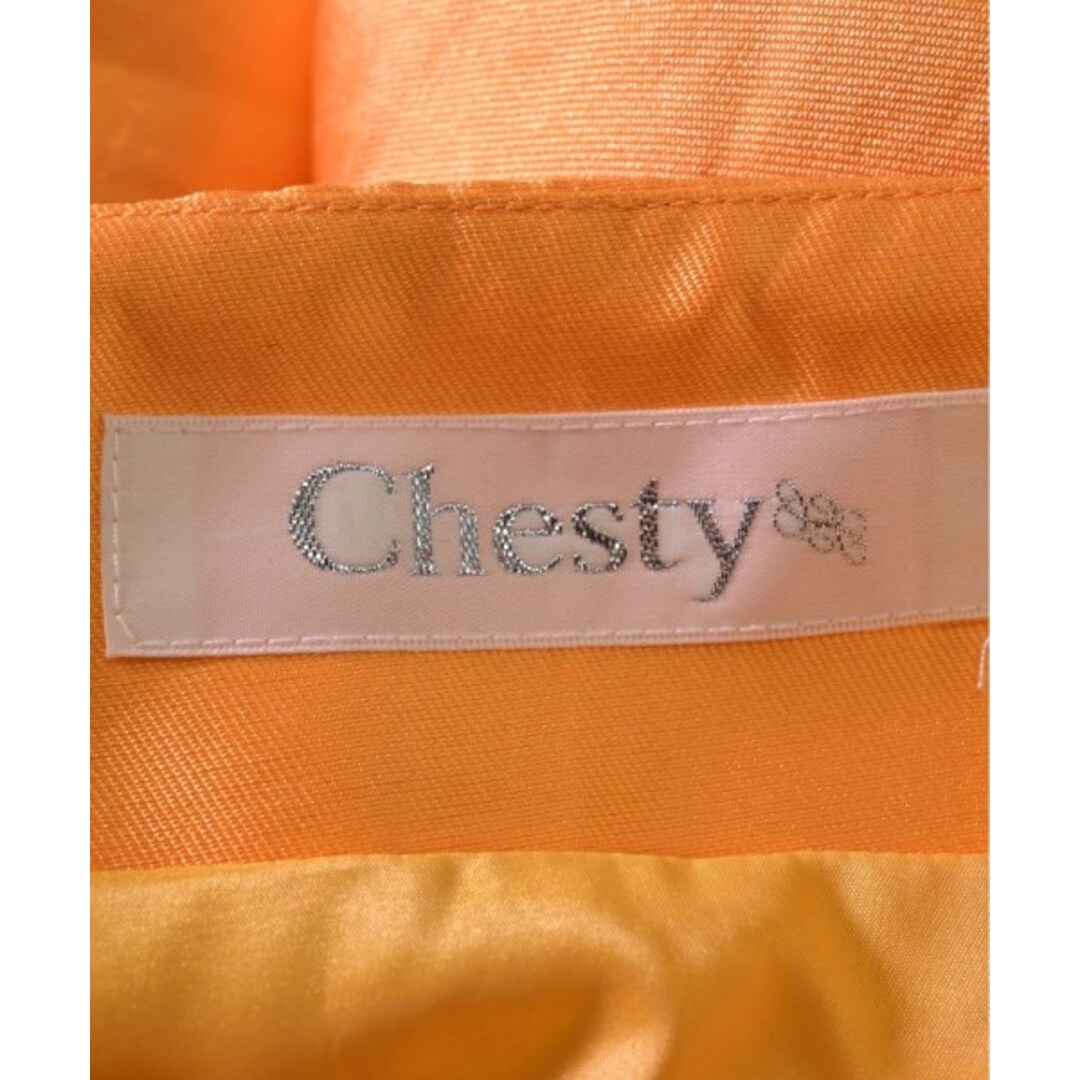 Chesty(チェスティ)のChesty チェスティ ロング・マキシ丈スカート 0(XS位) オレンジ 【古着】【中古】 レディースのスカート(ロングスカート)の商品写真