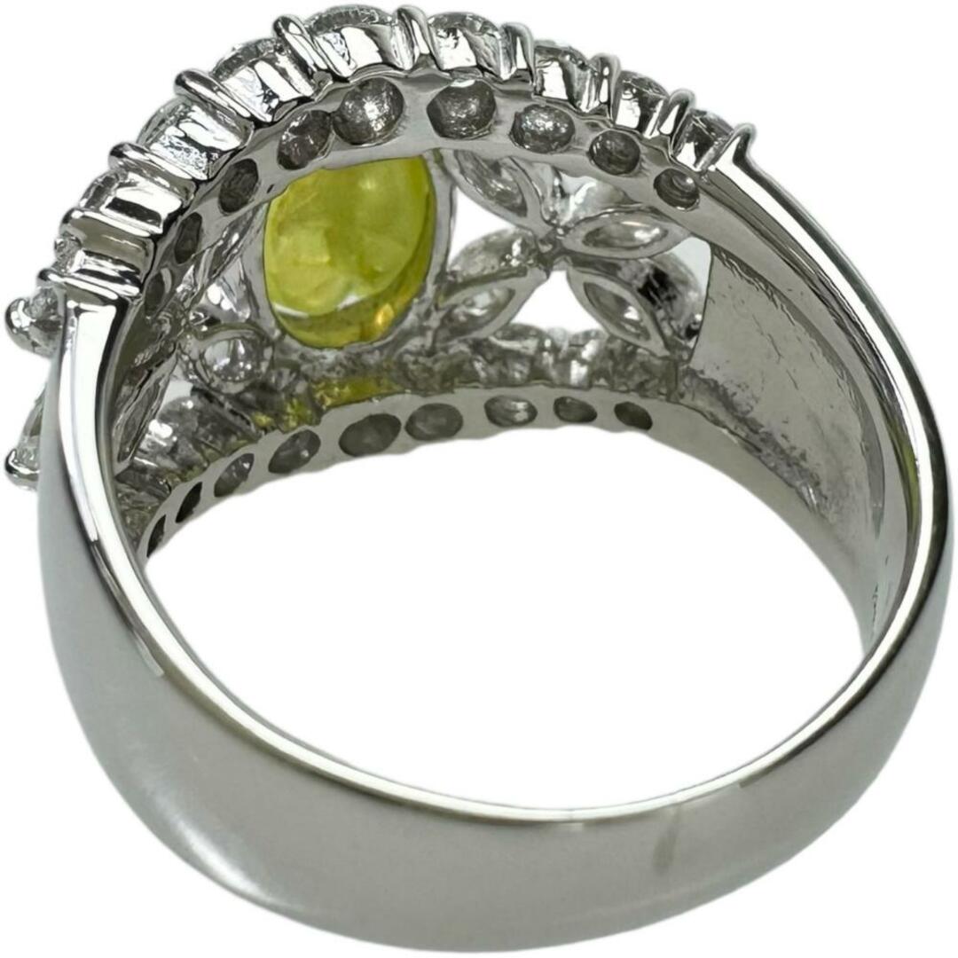リング・指輪  Pt900 クリソベリルキャッツアイ レディースのアクセサリー(リング(指輪))の商品写真