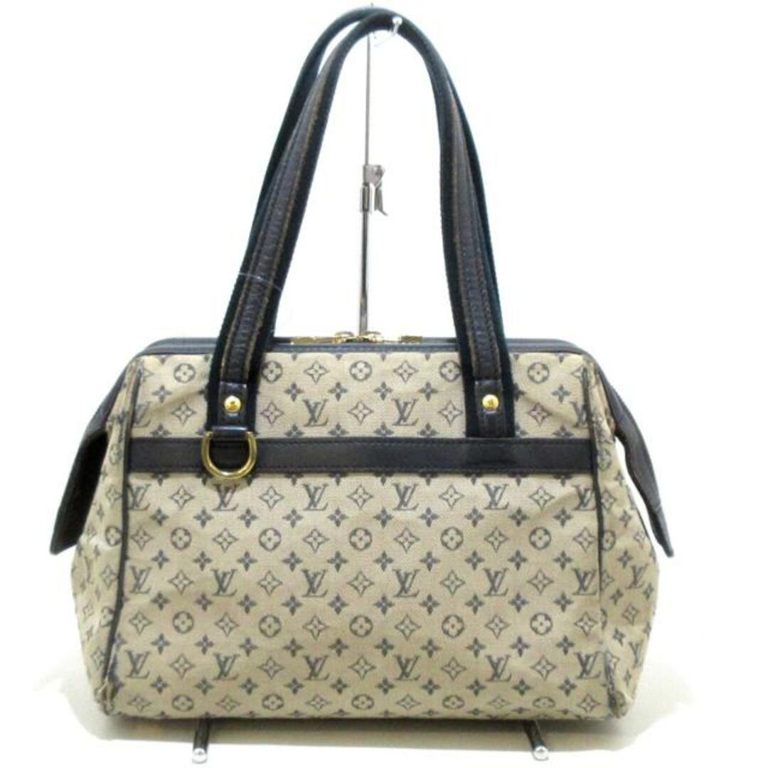 LOUIS VUITTON(ルイヴィトン)のLOUIS VUITTON(ルイヴィトン) ハンドバッグ モノグラムミニ ジョセフィーヌPM M92214 ブルー コットン・レザー レディースのバッグ(ハンドバッグ)の商品写真