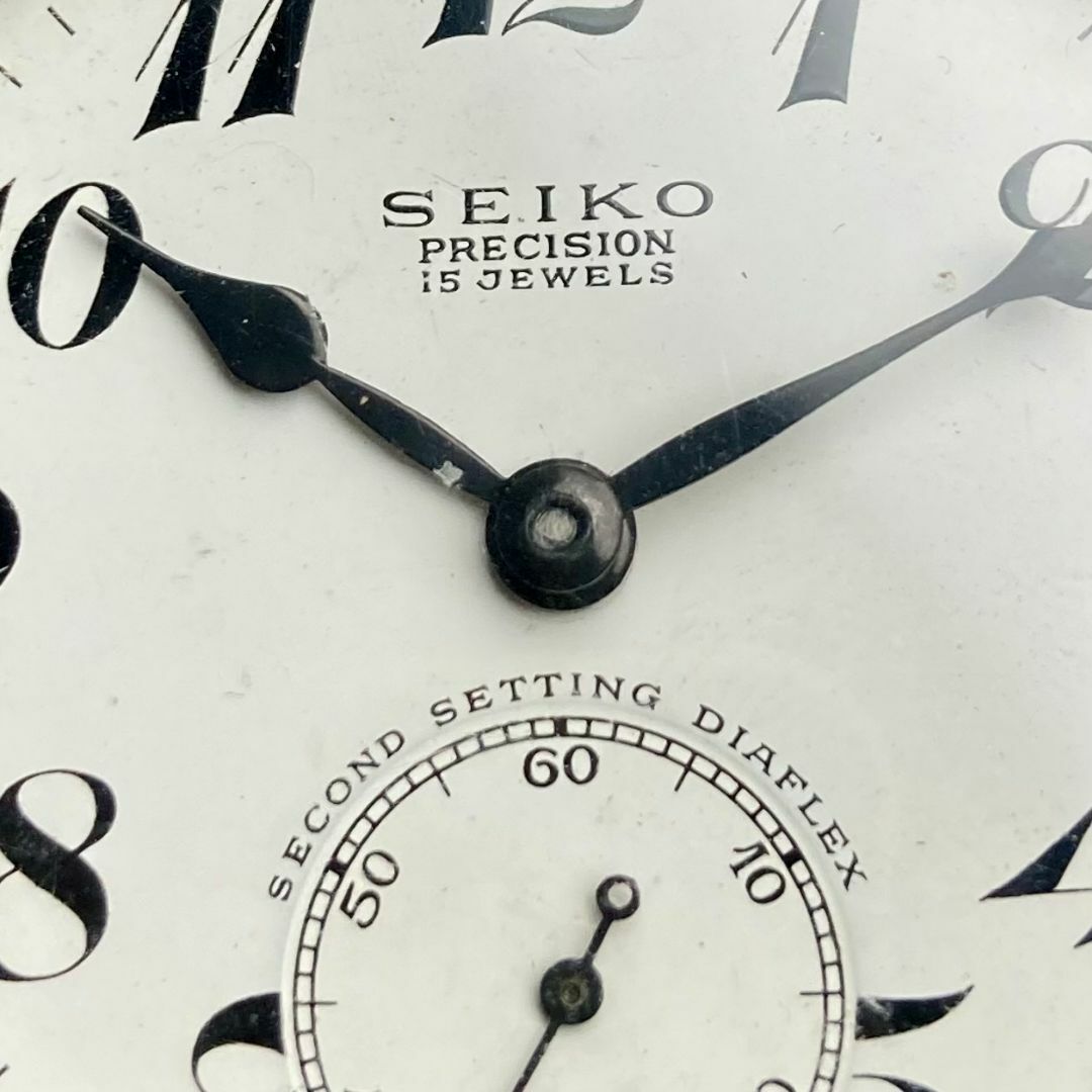 SEIKO(セイコー)の【動作品】セイコー SEIKO 懐中時計 1967年 昭和42年 手巻き 仙鉄 メンズの時計(腕時計(アナログ))の商品写真
