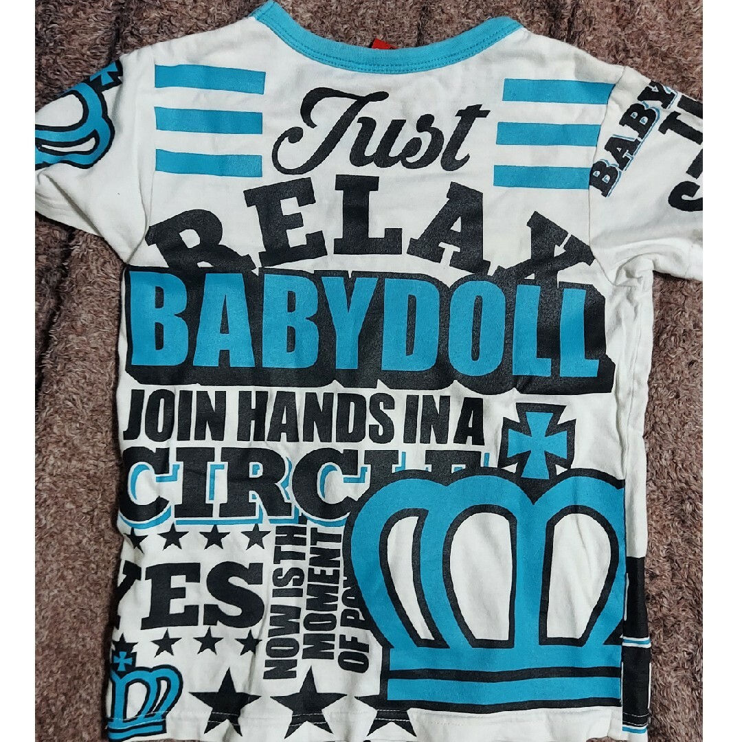 BABYDOLL(ベビードール)のBABYDOLL のTシャツとタンクトップ二枚セット キッズ/ベビー/マタニティのキッズ服男の子用(90cm~)(Tシャツ/カットソー)の商品写真