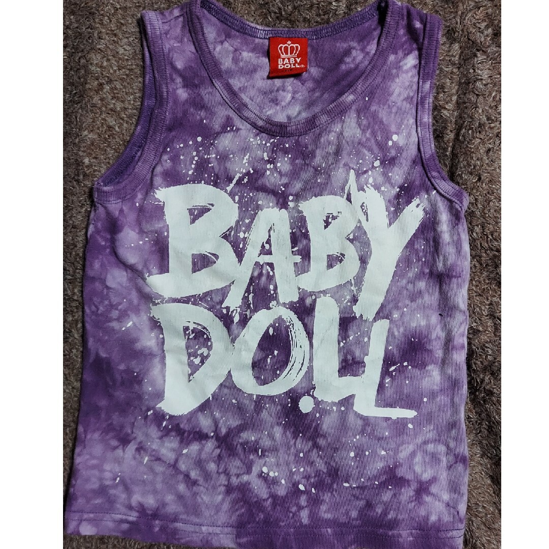 BABYDOLL(ベビードール)のBABYDOLL のTシャツとタンクトップ二枚セット キッズ/ベビー/マタニティのキッズ服男の子用(90cm~)(Tシャツ/カットソー)の商品写真