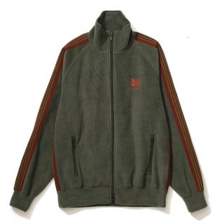 ニードルス(Needles)の【NEEDLES×KEBOZ FLEECE TRACK JACKET】 カーキ(ジャージ)