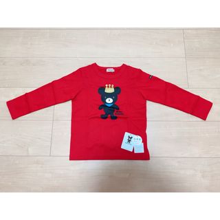 mikihouse - 新品☆ミキハウス☆キングくん☆長袖Tシャツ☆ロンT☆レッド☆110cm