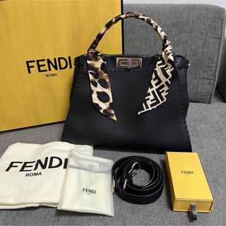 FENDI - FENDI ピーカブー　ブラック　レギュラーサイズ　セレリア