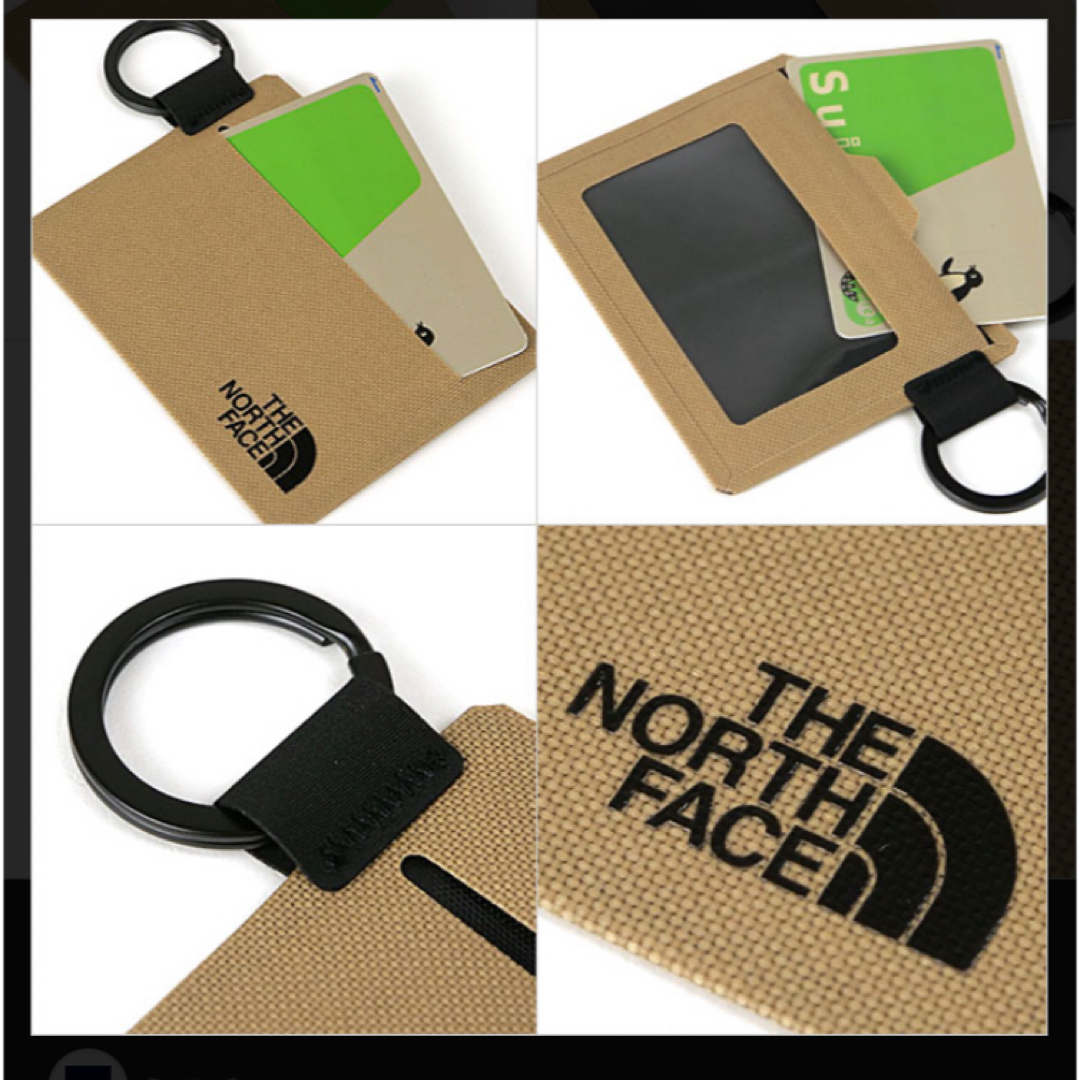 THE NORTH FACE(ザノースフェイス)の【未開封新品】ノースフェイス　パスケース　カードホルダー　定期券入れ　希少色 レディースのファッション小物(パスケース/IDカードホルダー)の商品写真