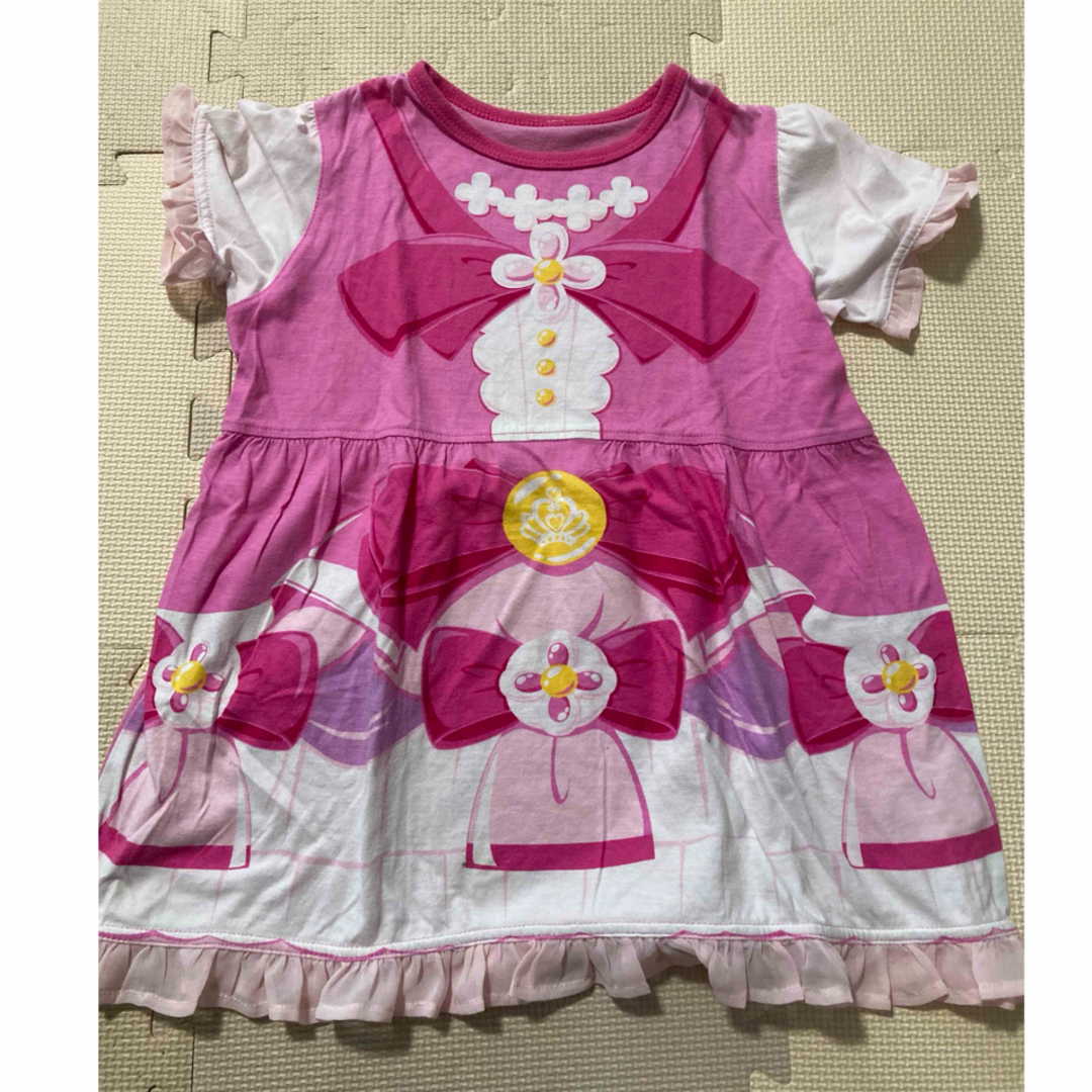 BANDAI(バンダイ)のプリンセスプリキュア　ワンピース キッズ/ベビー/マタニティのキッズ服女の子用(90cm~)(ワンピース)の商品写真