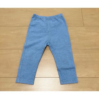 ユニクロ(UNIQLO)のしろほっぷす様専用☆UNIQLO☆ユニクロ☆デニム風ベビーレギパン80cm(パンツ)