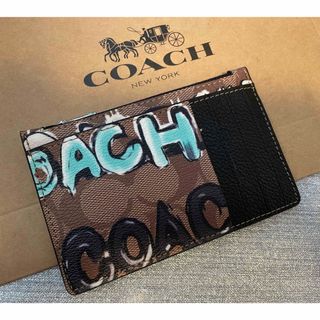 コーチ(COACH)のCOACH  ミントサーフ　カードケース　コイン　パス　未使用品(コインケース)