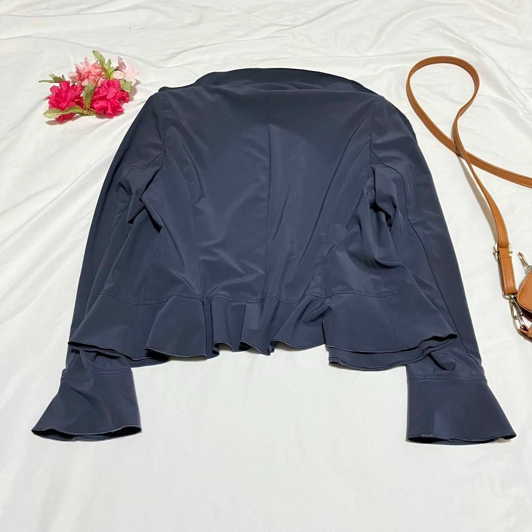 SPECCHIO(スペッチオ)の美品 スペッチオ 大きいサイズ 42 ワンピース セットアップ フリル レディースのフォーマル/ドレス(スーツ)の商品写真