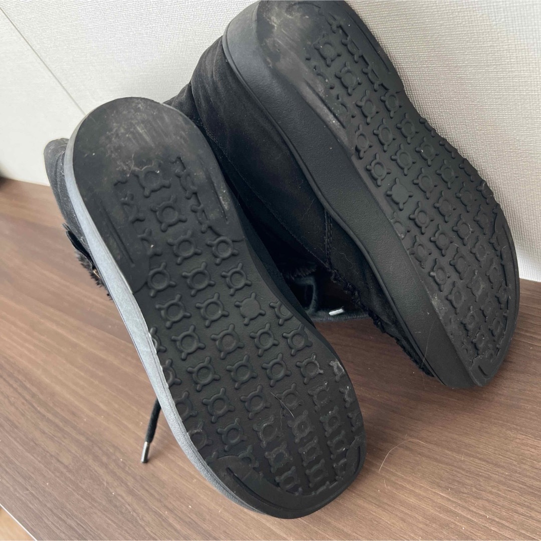 MariePlie マリープリエムートンブーツ ブラック レディースの靴/シューズ(ブーツ)の商品写真