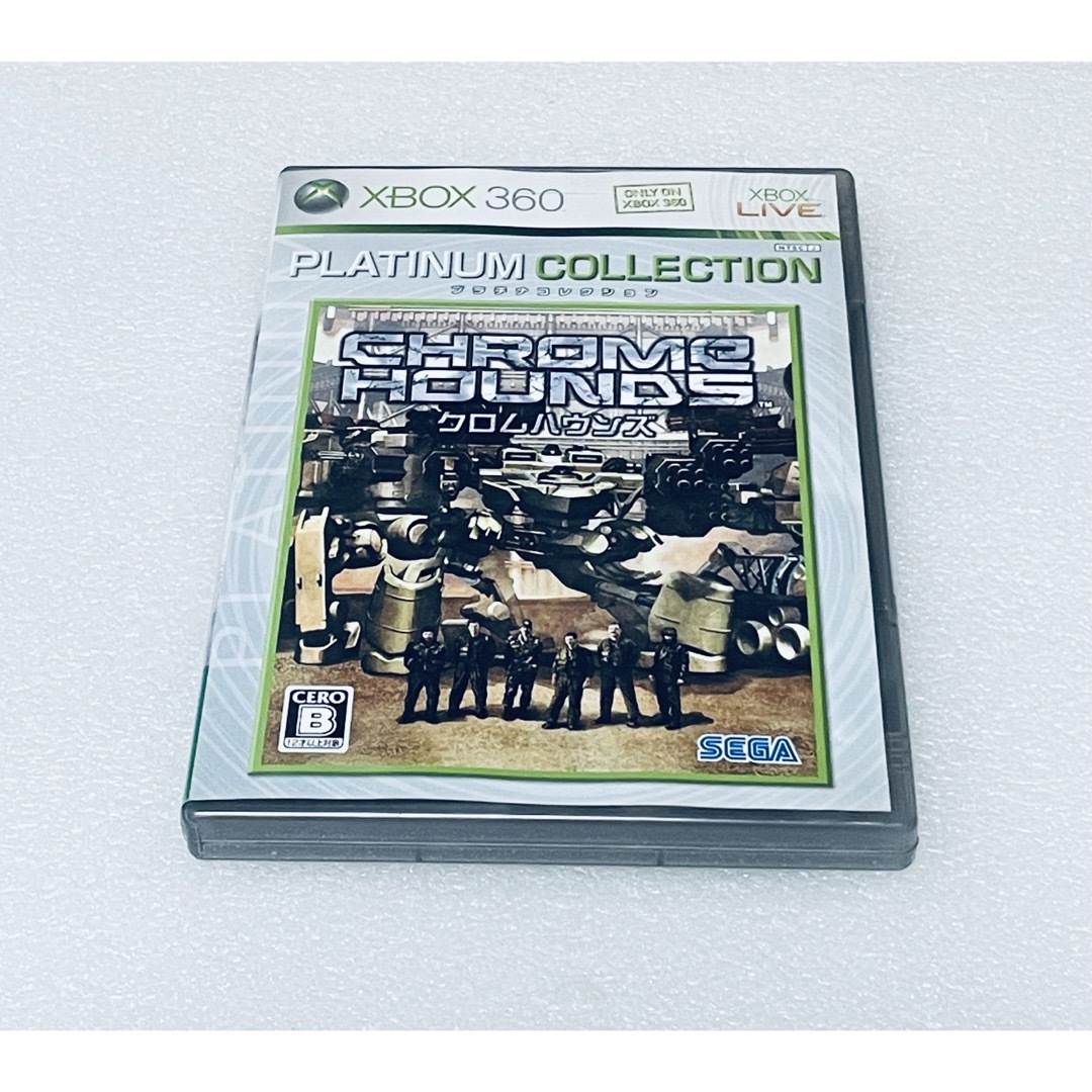 Xbox360(エックスボックス360)のCHROMEHOUNDS /クロムハウンズ プラチナコレクション [XB360] エンタメ/ホビーのゲームソフト/ゲーム機本体(家庭用ゲームソフト)の商品写真