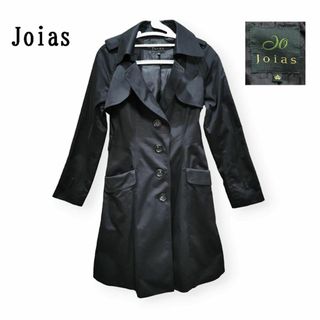 Joias - Joias ジョイアス トレンチコート ステンカラーコート 黒/ブラック F