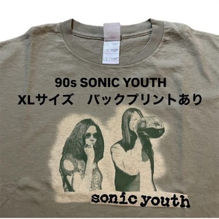 SONIC YOUTH ソニックユース　Tシャツ XL(Tシャツ/カットソー(半袖/袖なし))