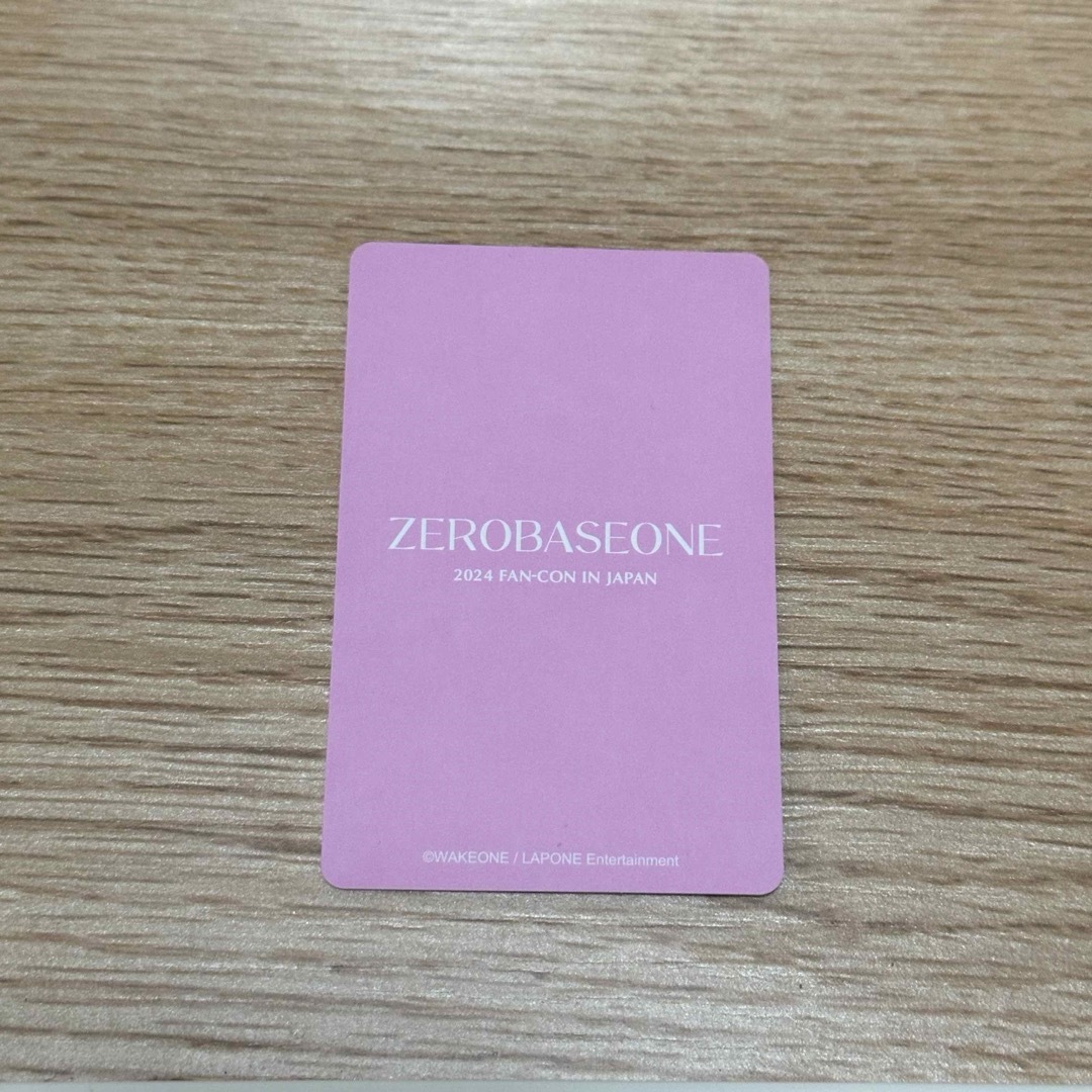 ZEROBASEONE(ゼロベースワン)のZB1 ペンコン リッキー トレカ エンタメ/ホビーのCD(K-POP/アジア)の商品写真